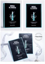 ROLANJONA Ampoule Black Facial Mask Set – Hyaluroni Hydrating (10 Sheets) - Image 2